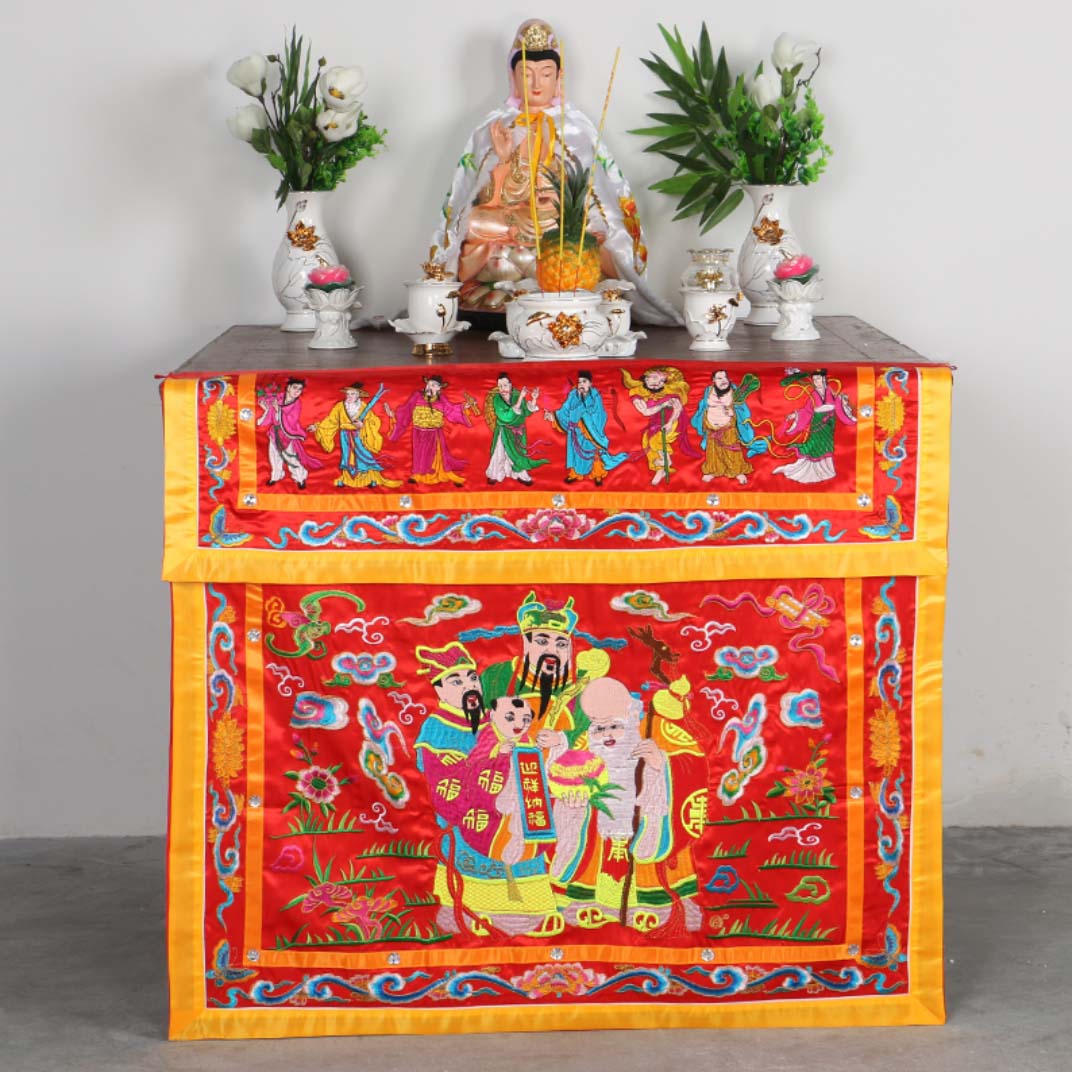 Home Textiles China - Budist Taoizm EV Tapınağı İbadeti Sekiz