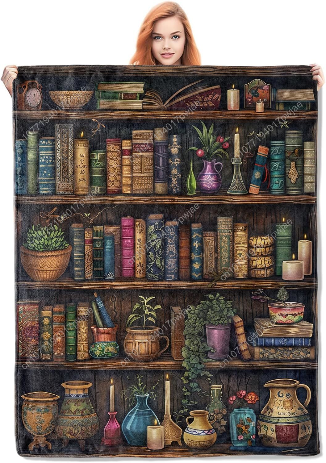 Vintage Home Textiles - Antika Kitaplar ve Dekorlu Vintage Kitaplık