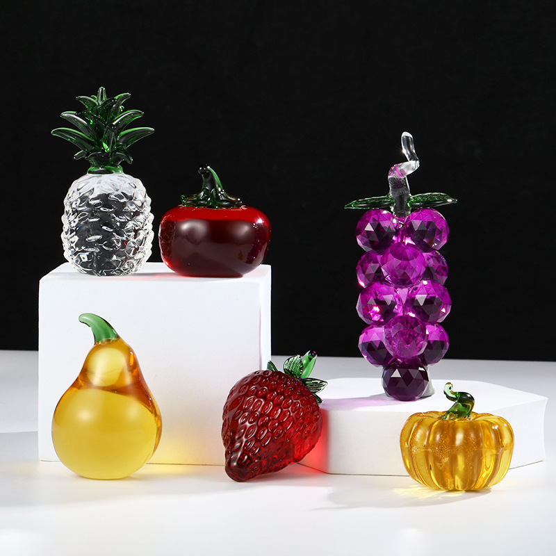 Xt Home Textiles - Yaratıcı 3D Meyve Kristal Kabak Çilek