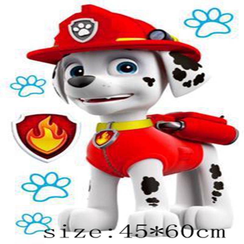 Xt Home Textiles - Çocuklar için Paw Patrol Duvar Çıkartmaları