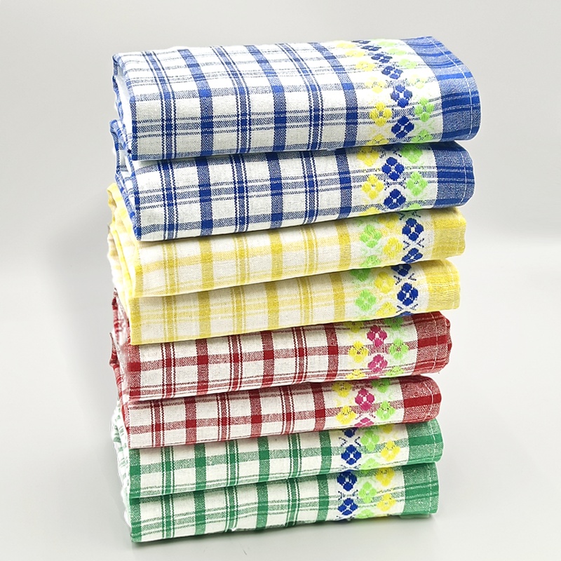 Home Textiles Plaid - 4/6/8/10/12 Adet, 40Cm*69Cm, Çok Renkli Ekose