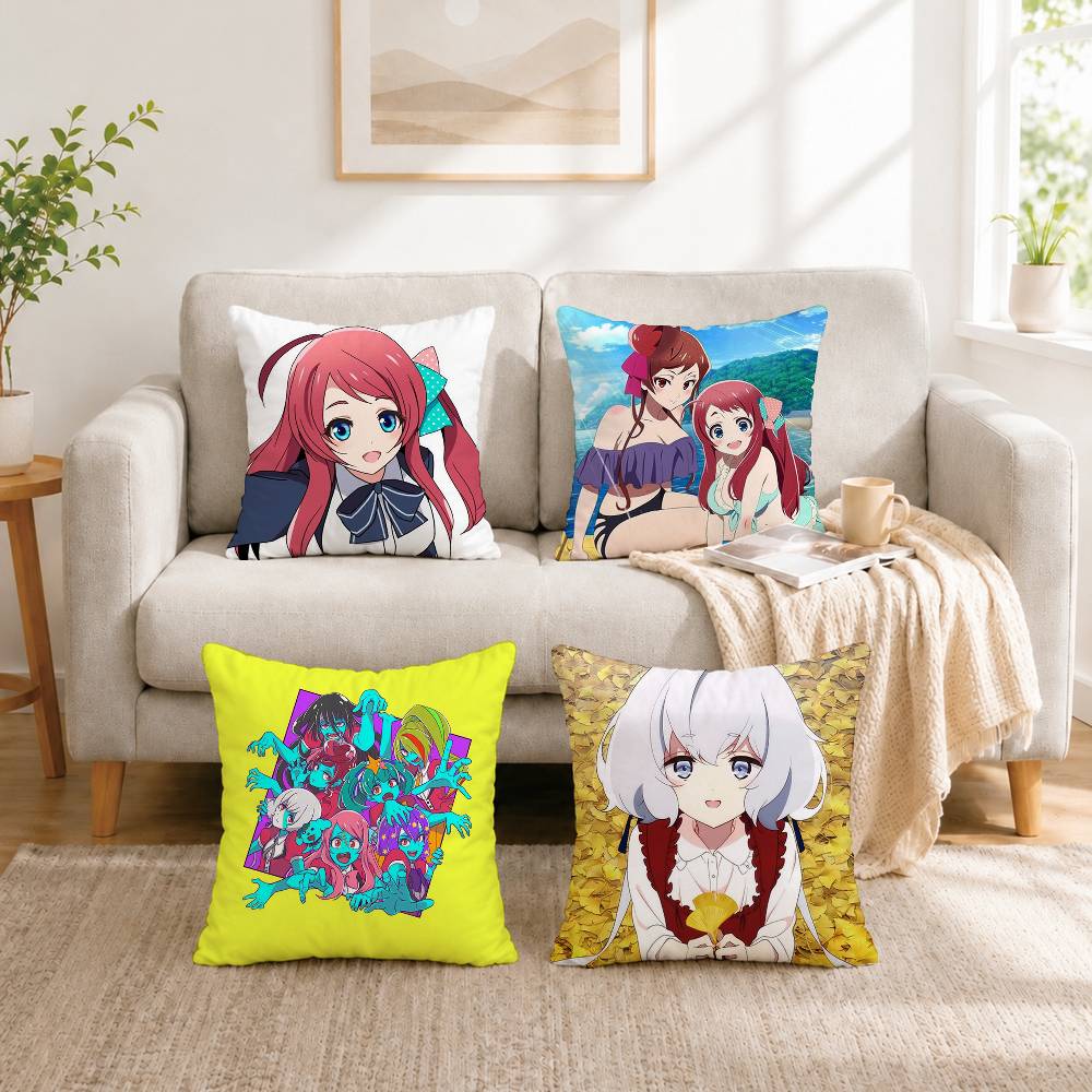 Home Landing Textiles - A-Anime Zombie Land Saga Yastık Kılıfı