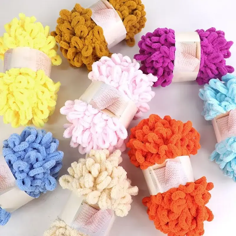 100g/Top Parmak Döngü Iplik Ip - Throw Blanket Chunky Knit incelemesi ve fiyatı