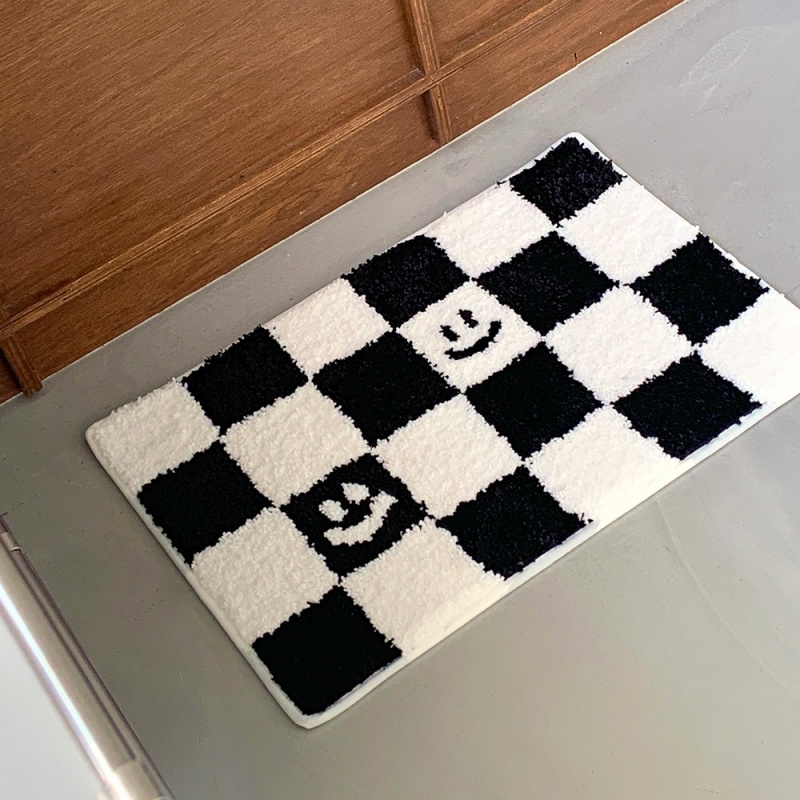 VIKAMA Dama Tahtası Baskı Kapı - Home Textiles Plaid incelemesi ve fiyatı