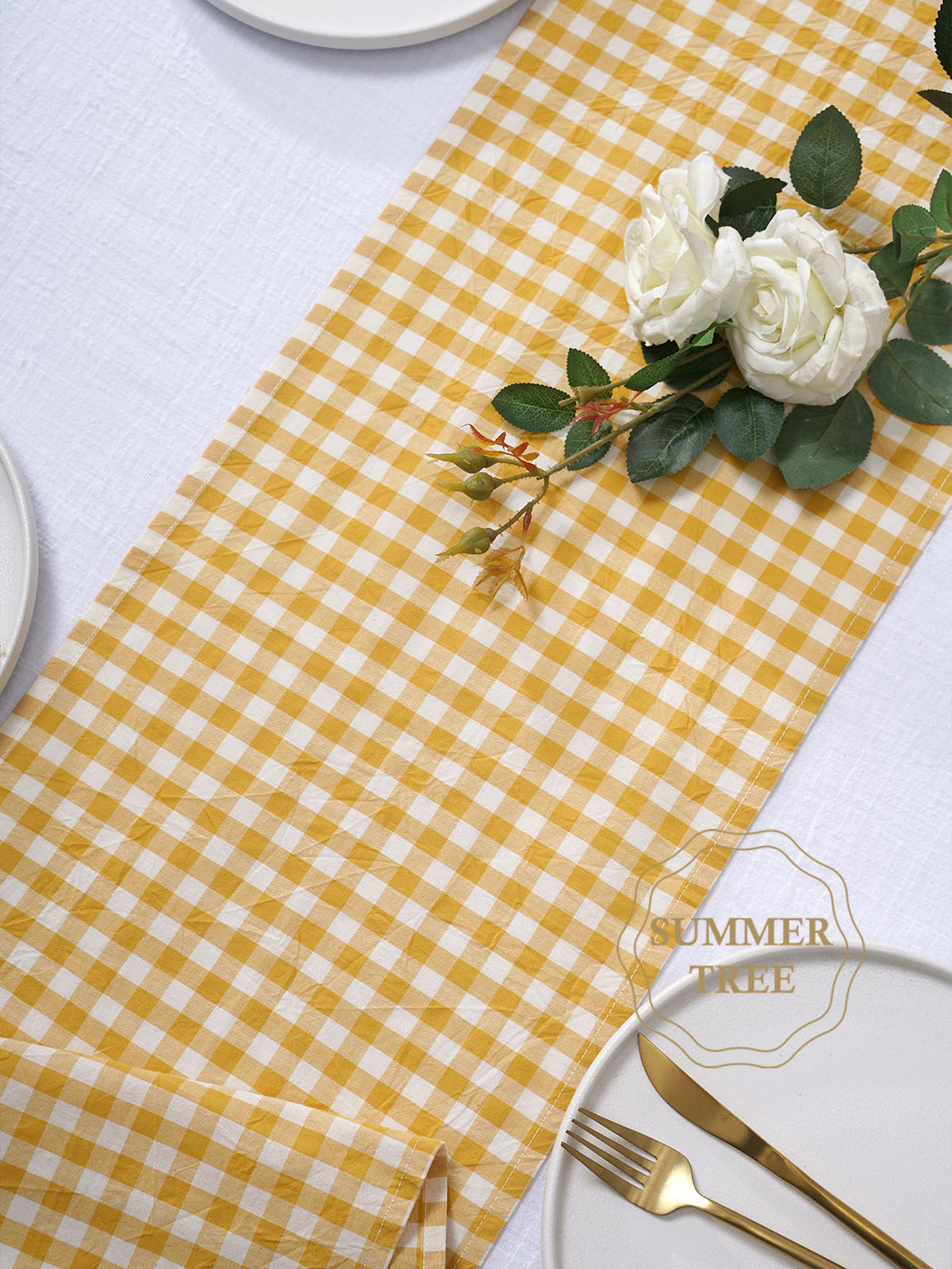 Rustik Ekose Pamuklu Masa Örtü - Home Textiles Plaid incelemesi ve fiyatı