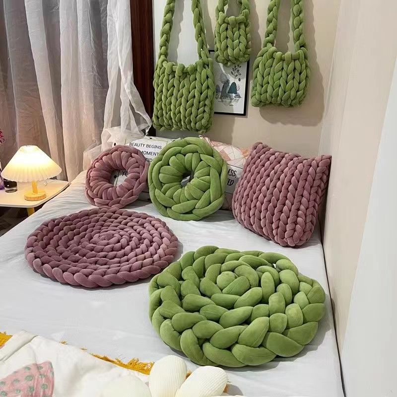 500G Süper Kadife Tıknaz Iplik - Throw Blanket Chunky Knit incelemesi ve fiyatı