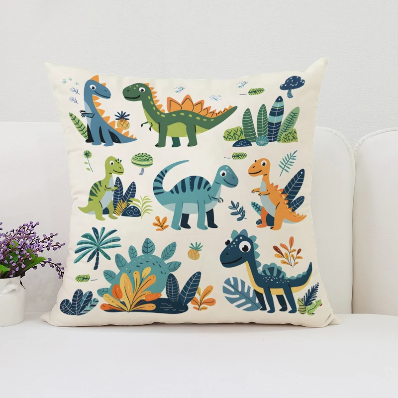 Dinozor Ülkesi kırlent kılıfı  - Home Landing Textiles incelemesi ve fiyatı