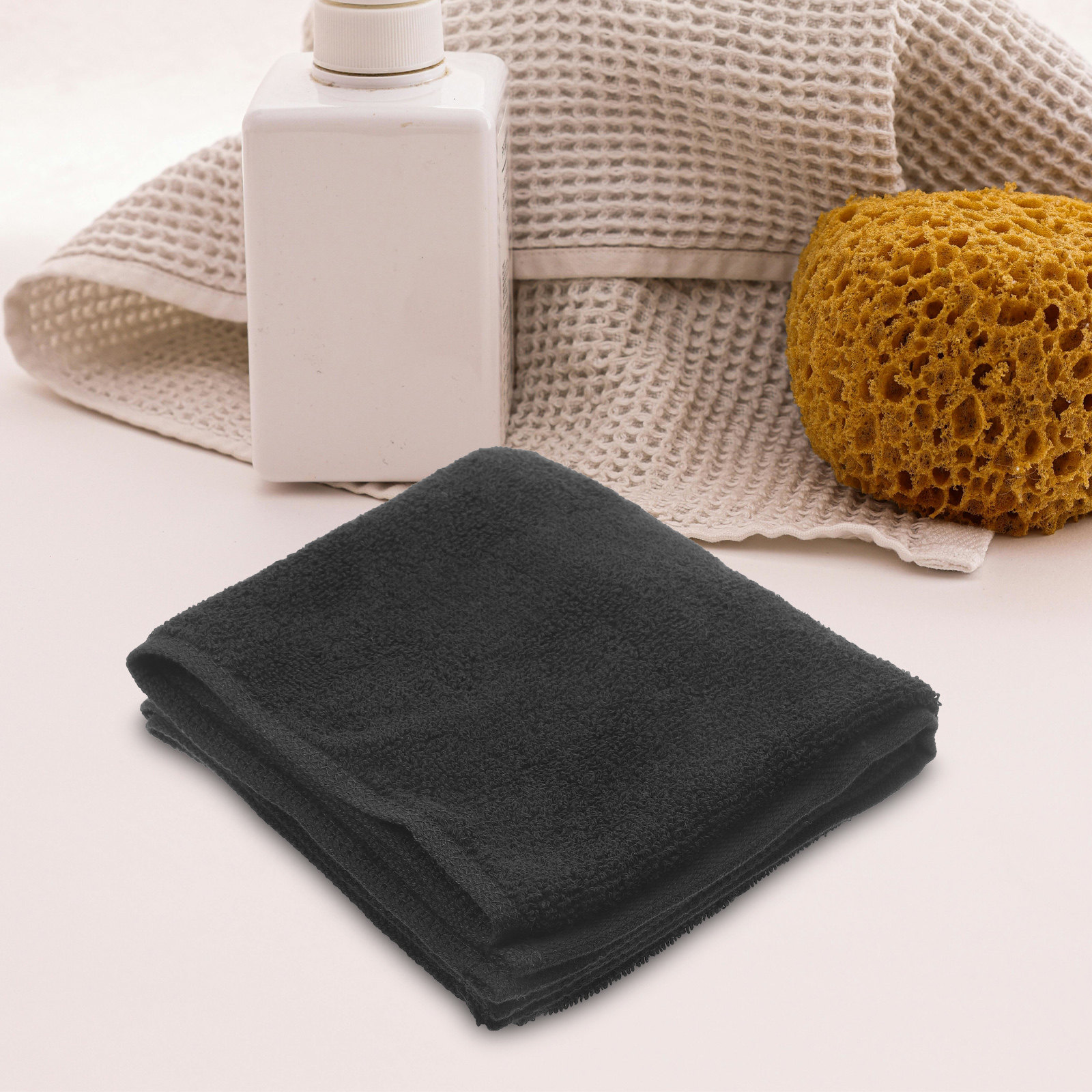 2 Adet Pamuklu Saç Havlusu Siy - Home Textiles Pakistan incelemesi ve fiyatı