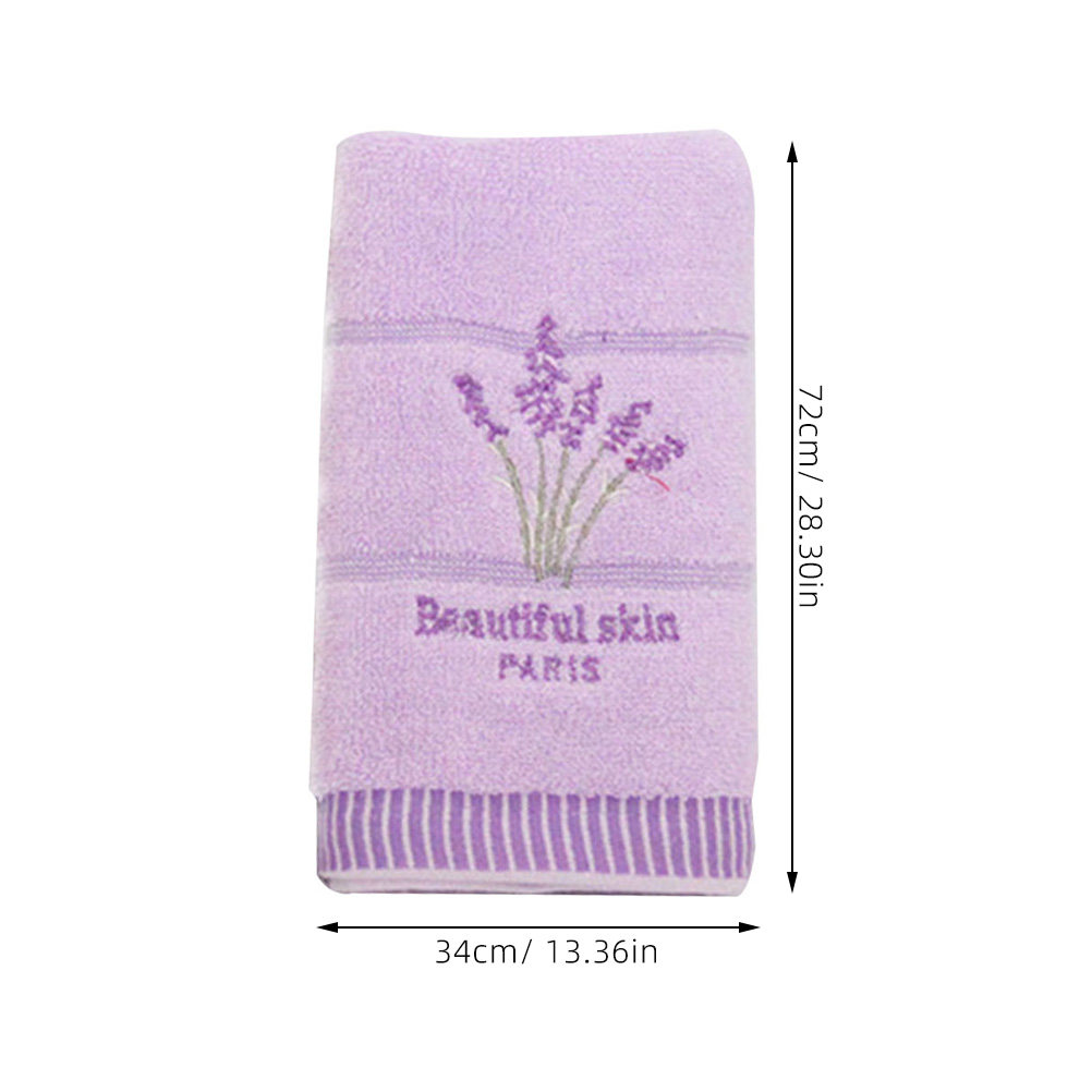 Lavanta Nakışlı Pamuklu Banyo  - Home Textiles Pakistan incelemesi ve fiyatı